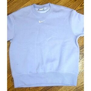 2 Nike Sportswear Women's Lilac Purple and Pink Fleece Crewneck Sweatshirt XS‎